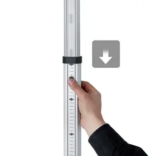 ROTATIELASER CUBUS 210S SET 1.5M Tijdelijk Beschikbaar