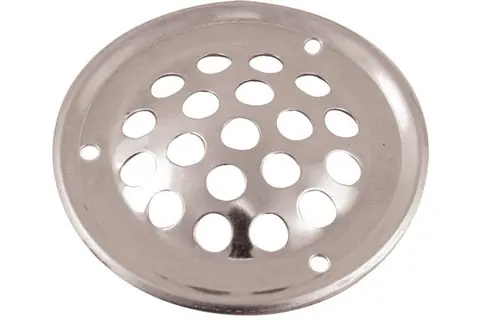 VENTILATIE-ROZET ROND RVS 52MM Snelle Levering
