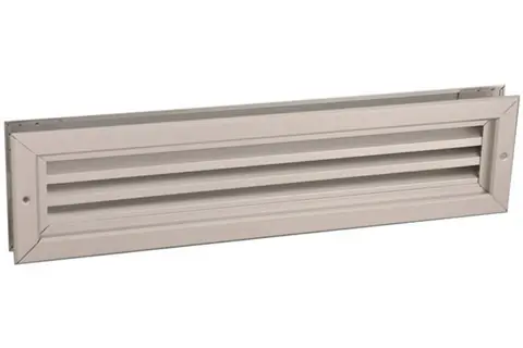 Populair DEURVENTIL.ROOSTER 470X121MM ALU