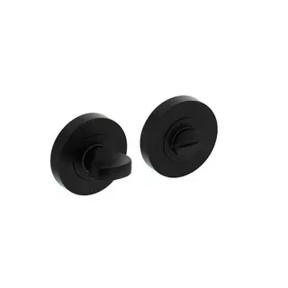 WC ROZET VERDEKT 8MM MAT ZWART Finale Uitverkoop