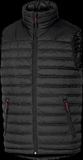 BODYWARMER ZWART/ROOD L Flitsaanbieding