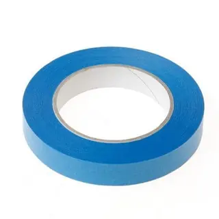 Merkproduct AFPLAKBAND UV BLAUW 25MMX50M