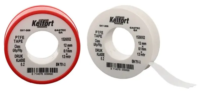PTFE TAPE 12X0,1MMX12M WIT Koop Online