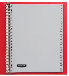 TABBLADEN GRIJS 23-RINGS NR.1-52 Bestseller