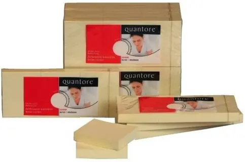 MEMOBLOK GEEL 75X75MM Gratis Retour