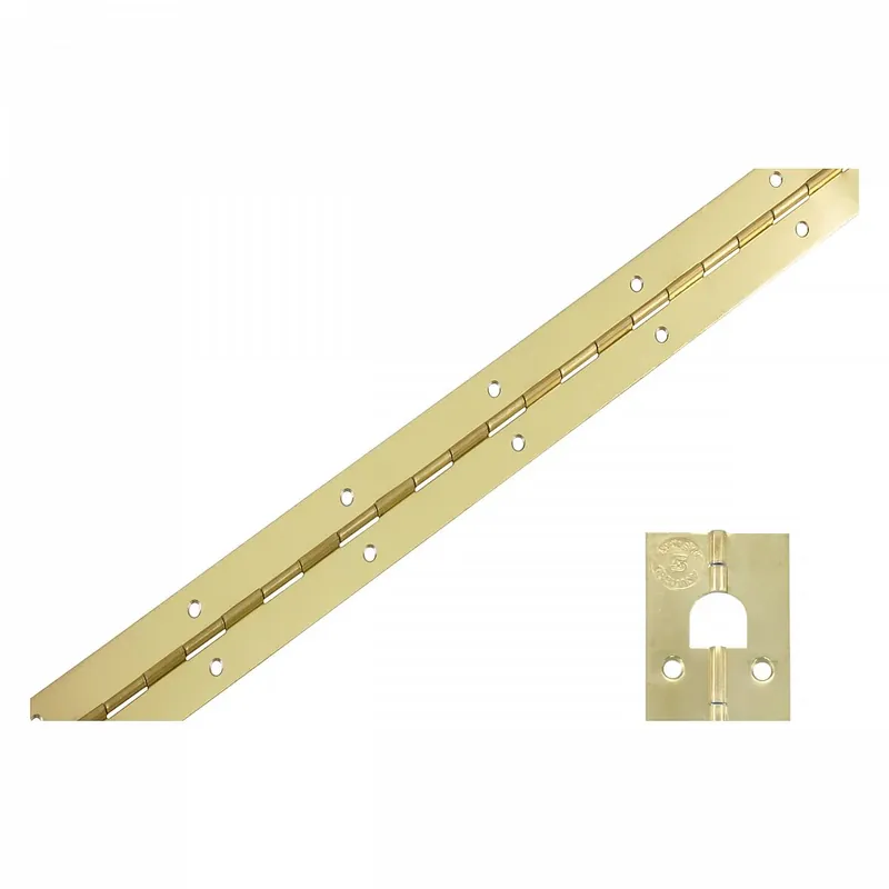 Starx Pianoscharnier met ophangoog vermessingd 32 x 750 mm Actieprijs