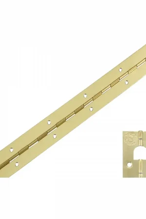 Koop Online Starx Pianoscharnier met ophangoog vermessingd 32 x 1500 mm