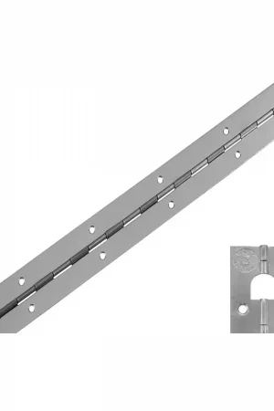 Starx Pianoscharnier met ophangoog RVS 32 x 1000 mm Hoge Kwaliteit