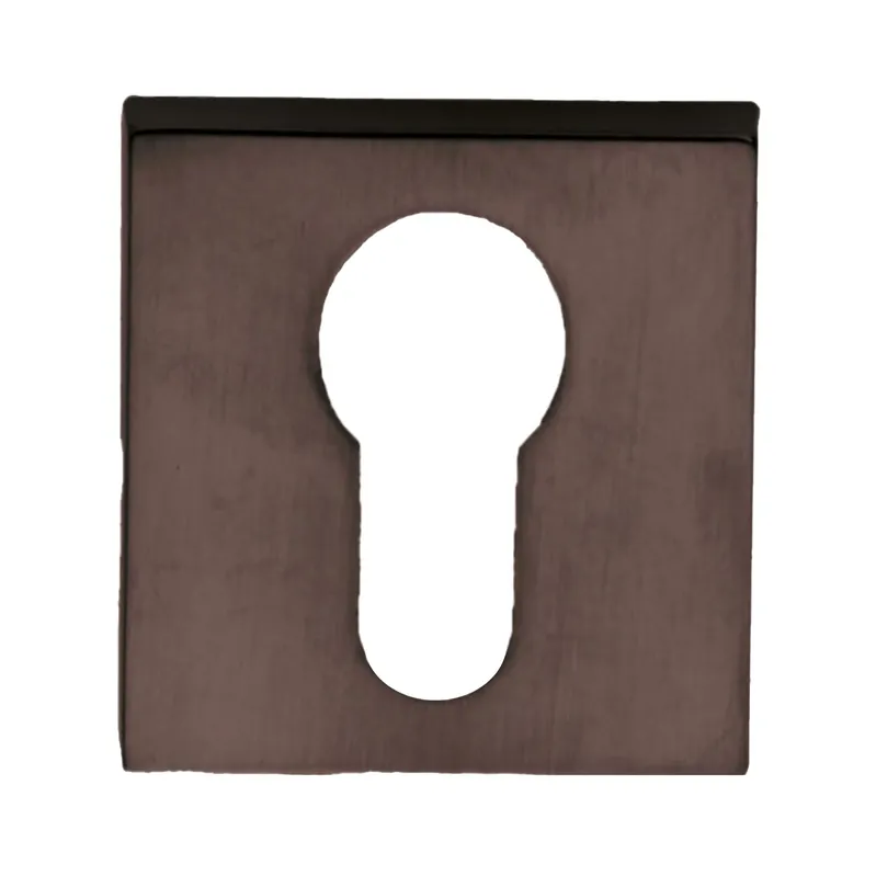 HDD Pro Cylinderplaatje Square 48mm Mat Brons Beste Prijs