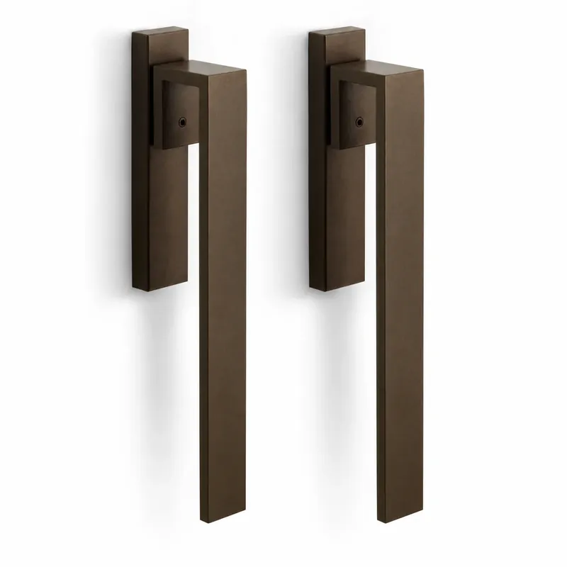 Speciale Aanbieding Formani BM230PA RIBBON Massief Hefschuifdeurbeslag kruk/kruk Brons
