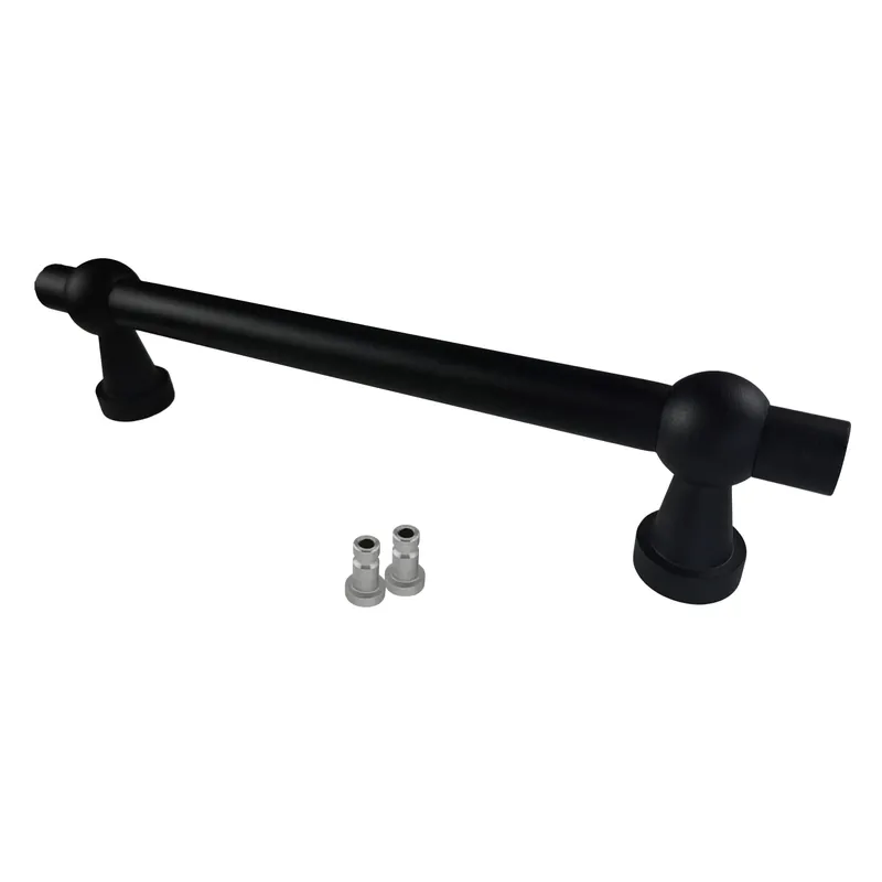 Aanbieding Voordeurgreep Raily 300 Zwart Structuur UV Blinde Montage