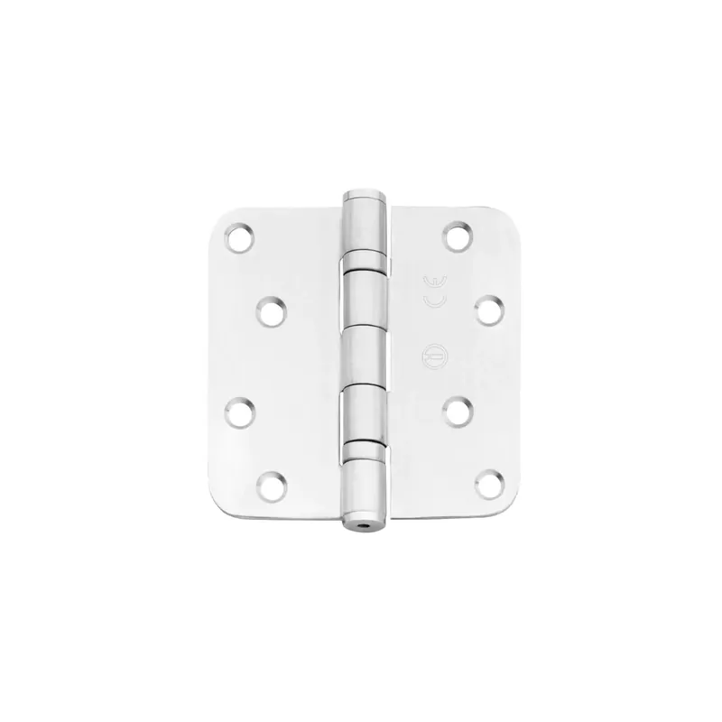 Shop Nu Intersteel Kogellagerscharnier 89 x 89 mm met ronde hoek RVS geborsteld