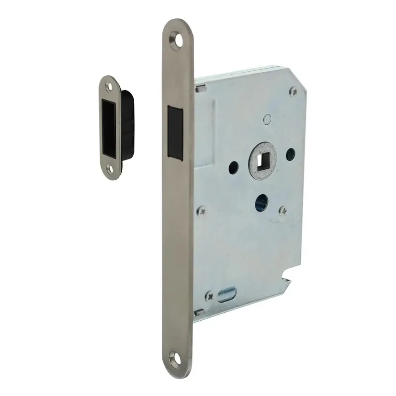 Intersteel Woningbouw magneet loopslot Voorplaat Afgerond RVS Bestseller