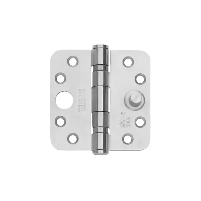 Laatste Versie Intersteel Kogellagerscharnier 89x89mm Ronde hoek RVS SKG 3