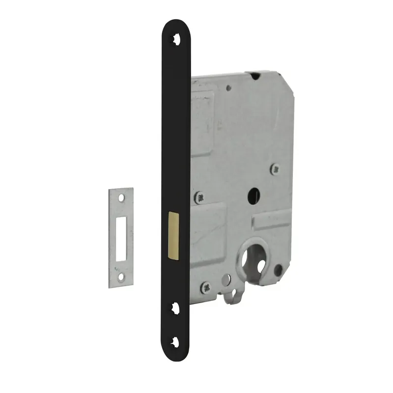 Nieuw Intersteel Woningbouw cilinder kastslot 55mm Zwart