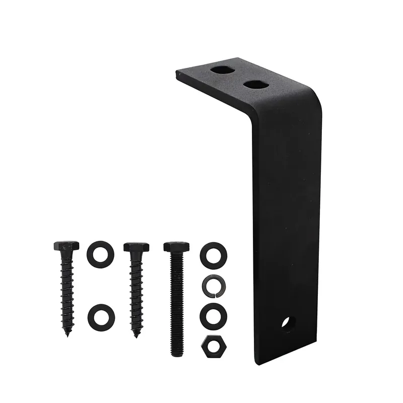 Intersteel Set van 5 plafondbeugels tbv schuifdeursysteem Mat Zwart Laatste Versie
