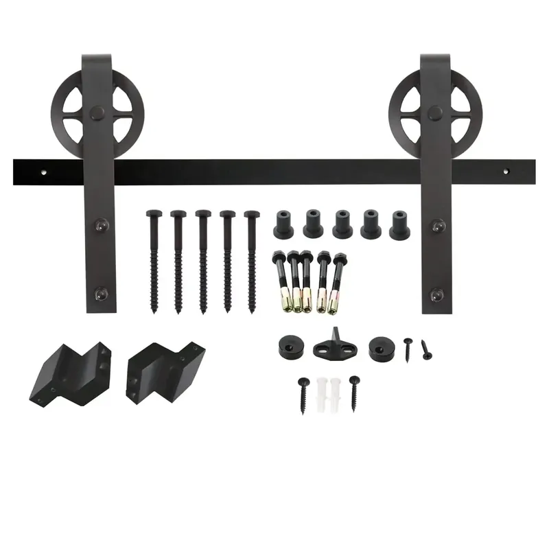 Intersteel Schuifdeursysteem Wheel Mat Zwart Aanbieding