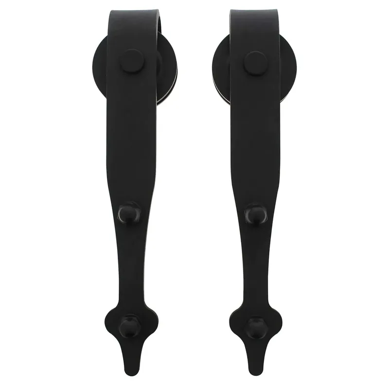 Rechtstreeks Van De Fabrikant Intersteel Set van 2 hangrollen Classic 290mm Mat Zwart