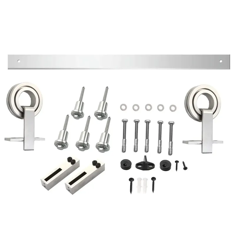 Intersteel Schuifdeursysteem Modern Top RVS Geborsteld Gereduceerde Prijs