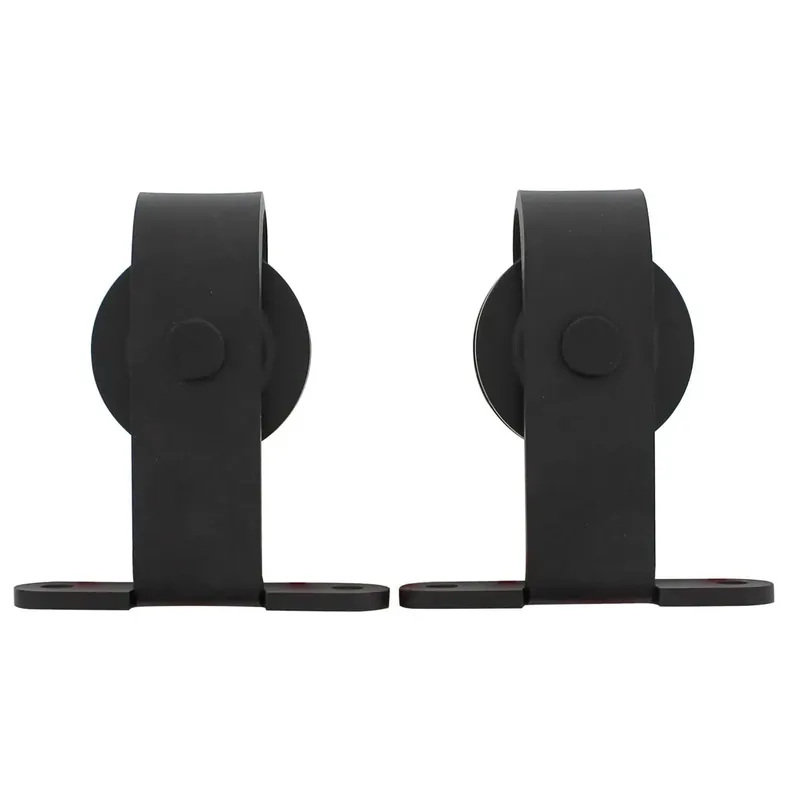 Beste Prijs Intersteel Set van 2 hangrollen Basic Top 140mm Mat Zwart