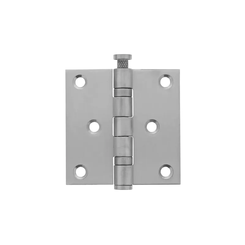 Intersteel Kogellagerscharnier 76 x 76 mm met rechte hoek RVS geborsteld incl. schroeven Beperkt Aanbod