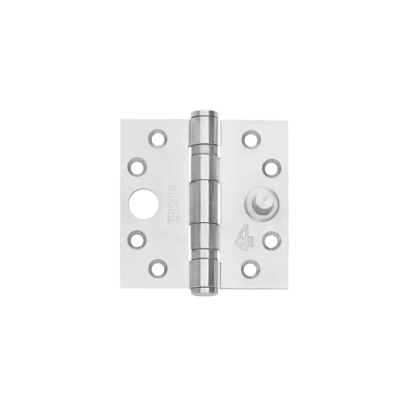 Intersteel Kogellagerscharnier met rechte hoek Dievenklauw SKG3 89x89mm RVS Geborsteld Lage Kosten