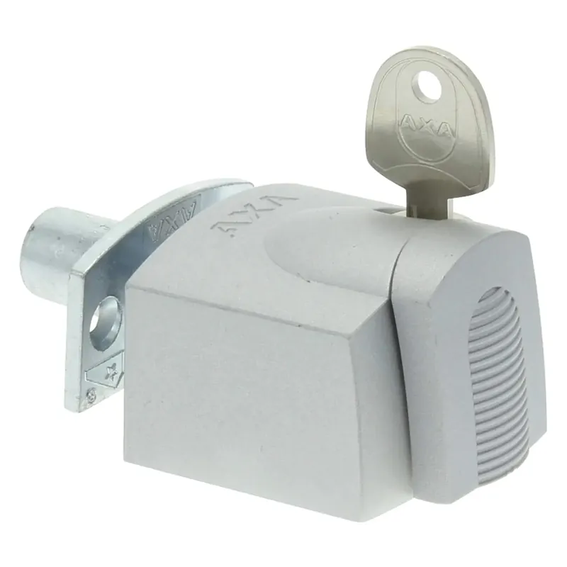 Koopje Axa Oplegslot Cil buitendraaiend SKG1 30122090bl Aluminium