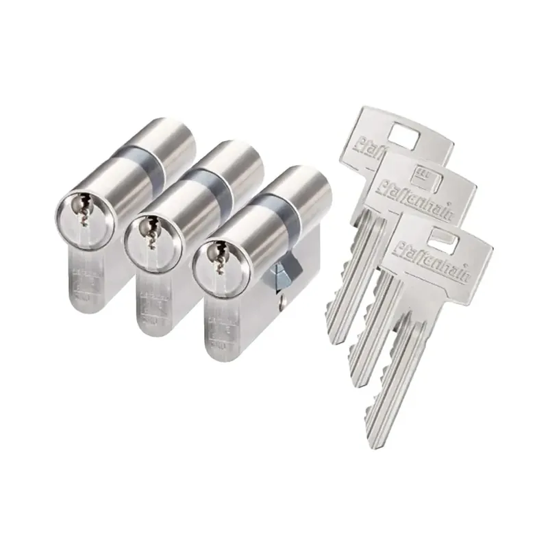 Populair Pfaffenhain Profielcilinder 30/30mm SKG 2 sterren 3 gelijksluitende cilinders