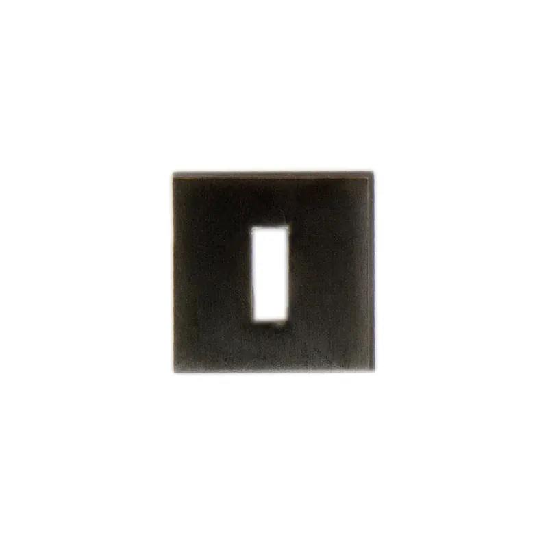 HDD Pro Sleutelplaatje Square 48 Mm Gunmetal Superprijs