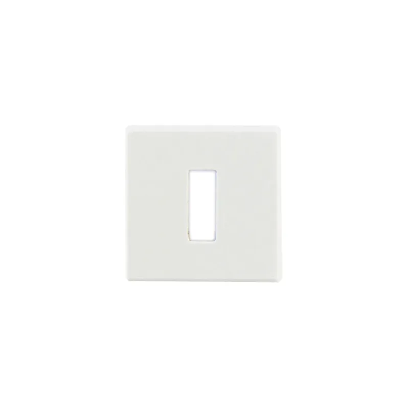 Gecertificeerd HDD Pro Sleutelplaatje Square 48 Mm Wit