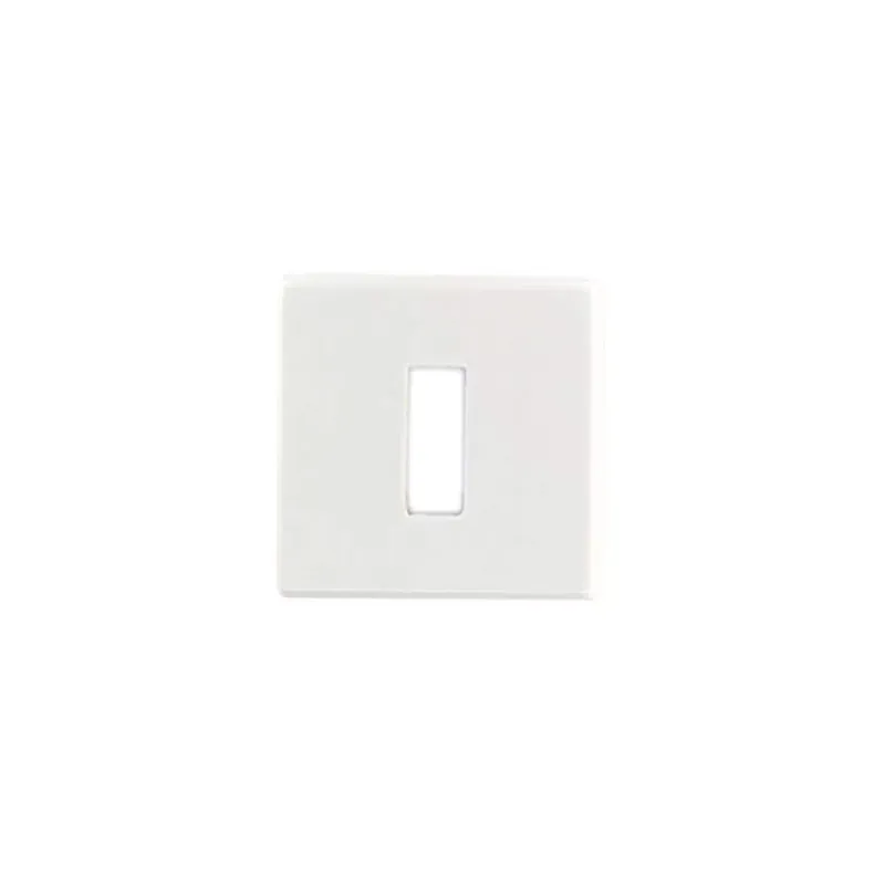 HDD Pro Sleutelplaatje Square 48 Mm Wit Structuur Populair