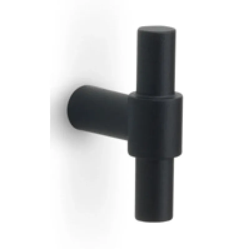 Finale Uitverkoop Formani Piet Boon ONE PB9 massieve meubelknop 9mm - mat zwart