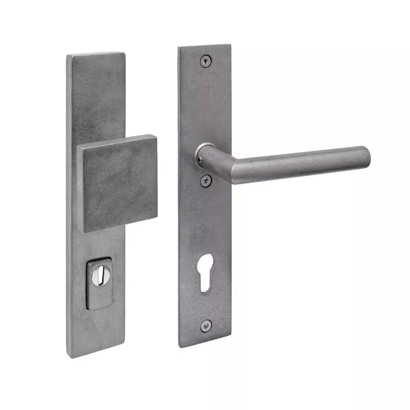 Intersteel SKG3 veiligheidsbeslag greep/kruk Jura PC92 met kerntrekbeveiliging RVS Getrommeld Premium