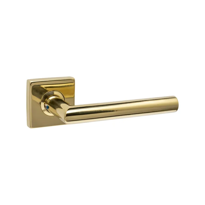 Intersteel Deurkruk Jura op Rozet PVD Messingkleur Exclusieve Aanbieding
