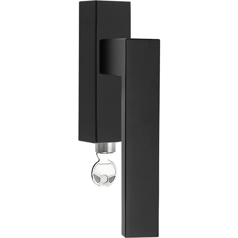 Betrouwbaar Formani LSQ4-DKLOCK draaikiepgarnituur afsluitbaar mat zwart rechts/links draaiend