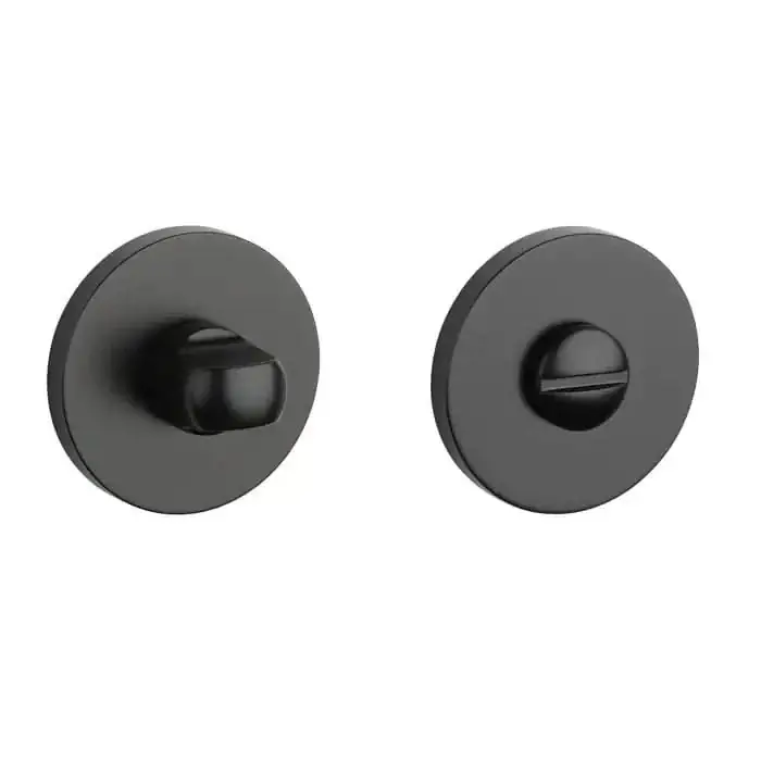 Uitverkoop STILE WC garnituur 53x7mm Zwart