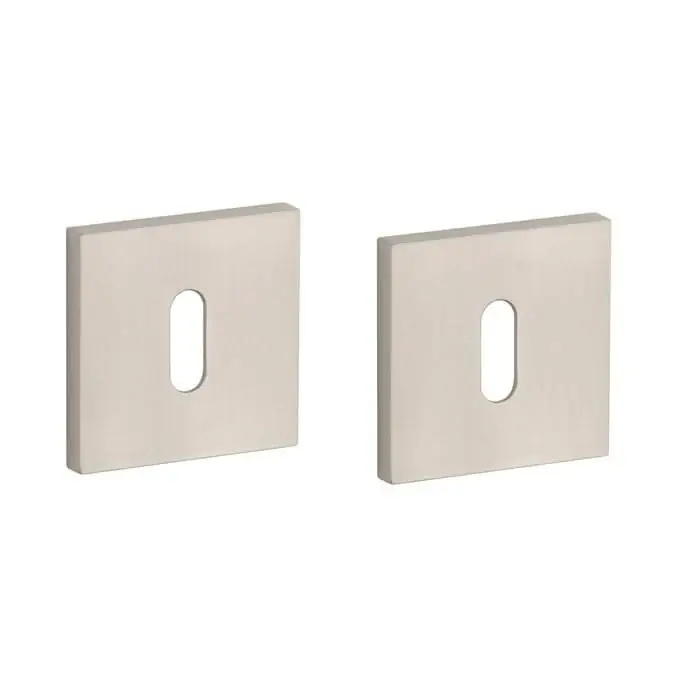 Direct Verzonden STILE Sleutelrozetten 53x53x7mm Nikkel
