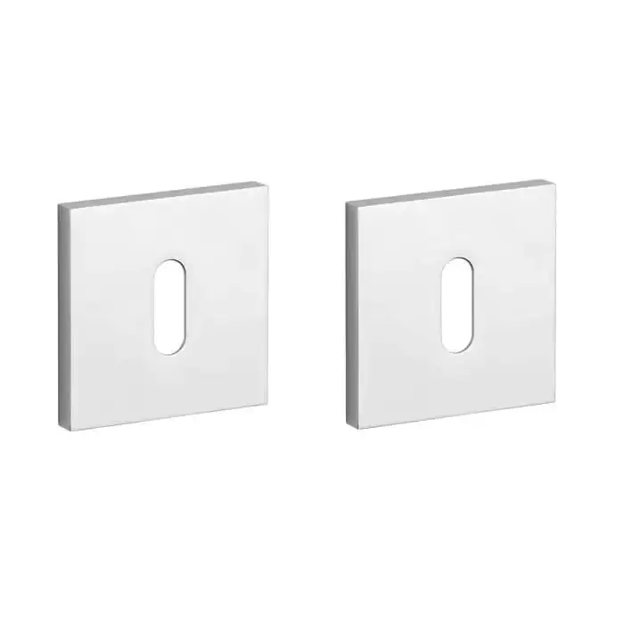Speciale Aanbieding STILE Sleutelrozetten 53x53x7mm Chroom gepolijst