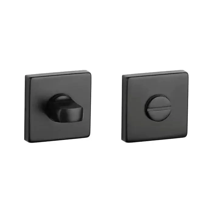 STERK WC garnituur 1712 KVADRAT 9mm Zwart Meest Verkocht