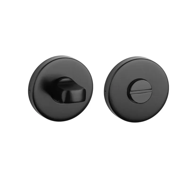 STERK WC garnituur 1712 OVAL 9mm Zwart Superprijs