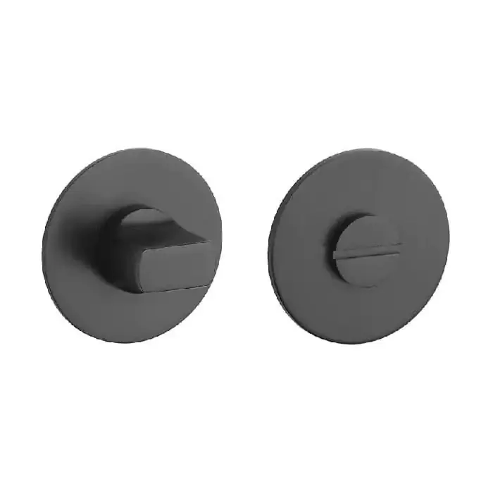 Seizoensaanbieding STERK WC garnituur OVAL 1712 Ultra dun 3mm Zwart
