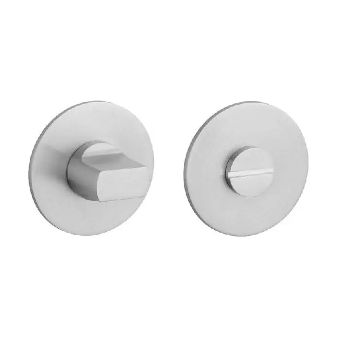 Express Levering STERK WC garnituur OVAL 1712 Ultra dun 3mm RVS