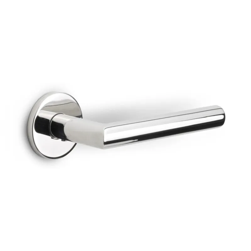 Beste Prijs Formani Deurkruk BASIC LB2-19 op ronde rozet Gepolijst RVS