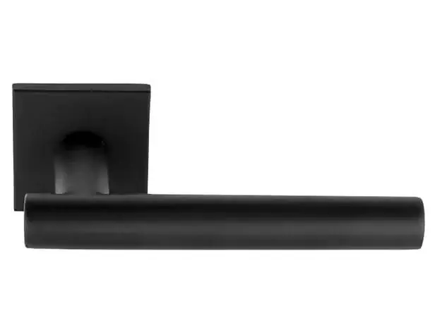 Formani Deurkruk BASICS LB7-19 Q50 op LSQR50 rozet Zwart mat Exclusieve Aanbieding