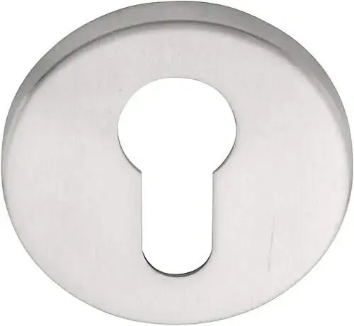 Formani Cilinderplaatje BASIC LBY50 6mm RVS mat Laatste Versie