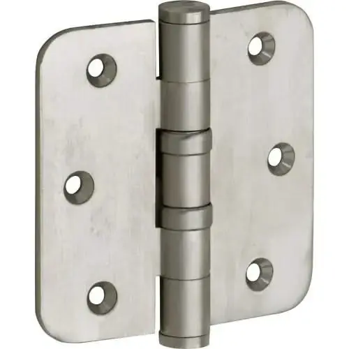 Koopje Artitec Mi Satori Kogellagerscharnier ronde hoek vlak 76x76mm mat nikkel ongelakt