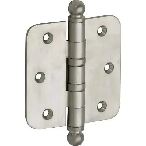 Koop Vandaag Artitec Mi Satori Kogellagerscharnier ronde hoek bol 76x76mm mat nikkel ongelakt
