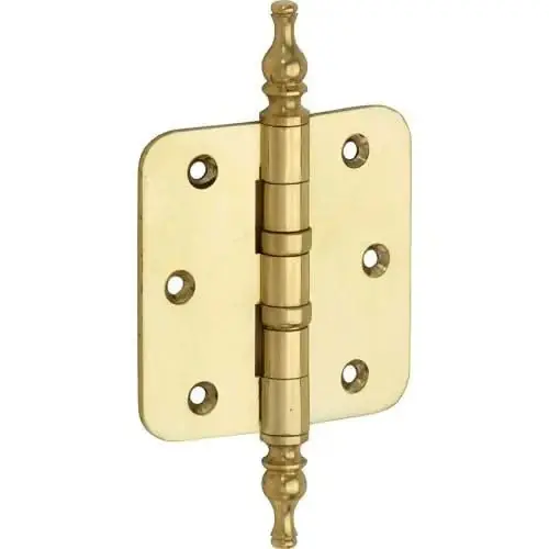 Superprijs Artitec Mi Satori Kogellagerscharnier ronde hoek vaas 76x76mm messing gelakt