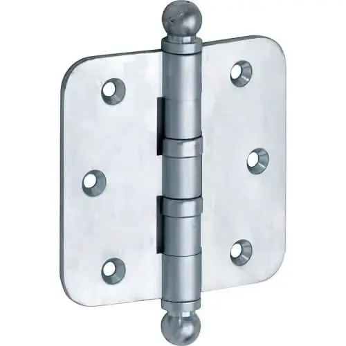 Gereduceerde Prijs Artitec Mi Satori Kogellagerscharnier ronde hoek bol 76x76mm mat chroom