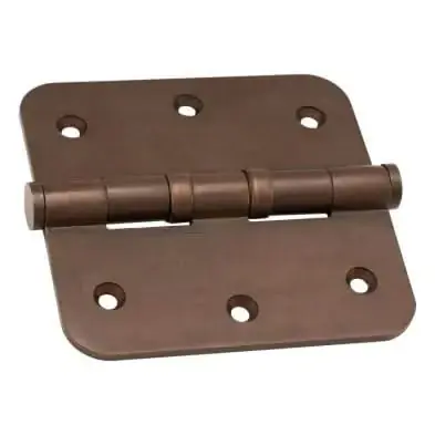 Artitec Mi Satori Kogellagerscharnier ronde hoek vlak 76x76mm messing antiek brons Korting